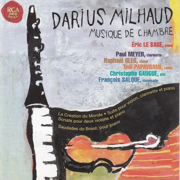 CD Darius Milhaud "Musique de Chambre"